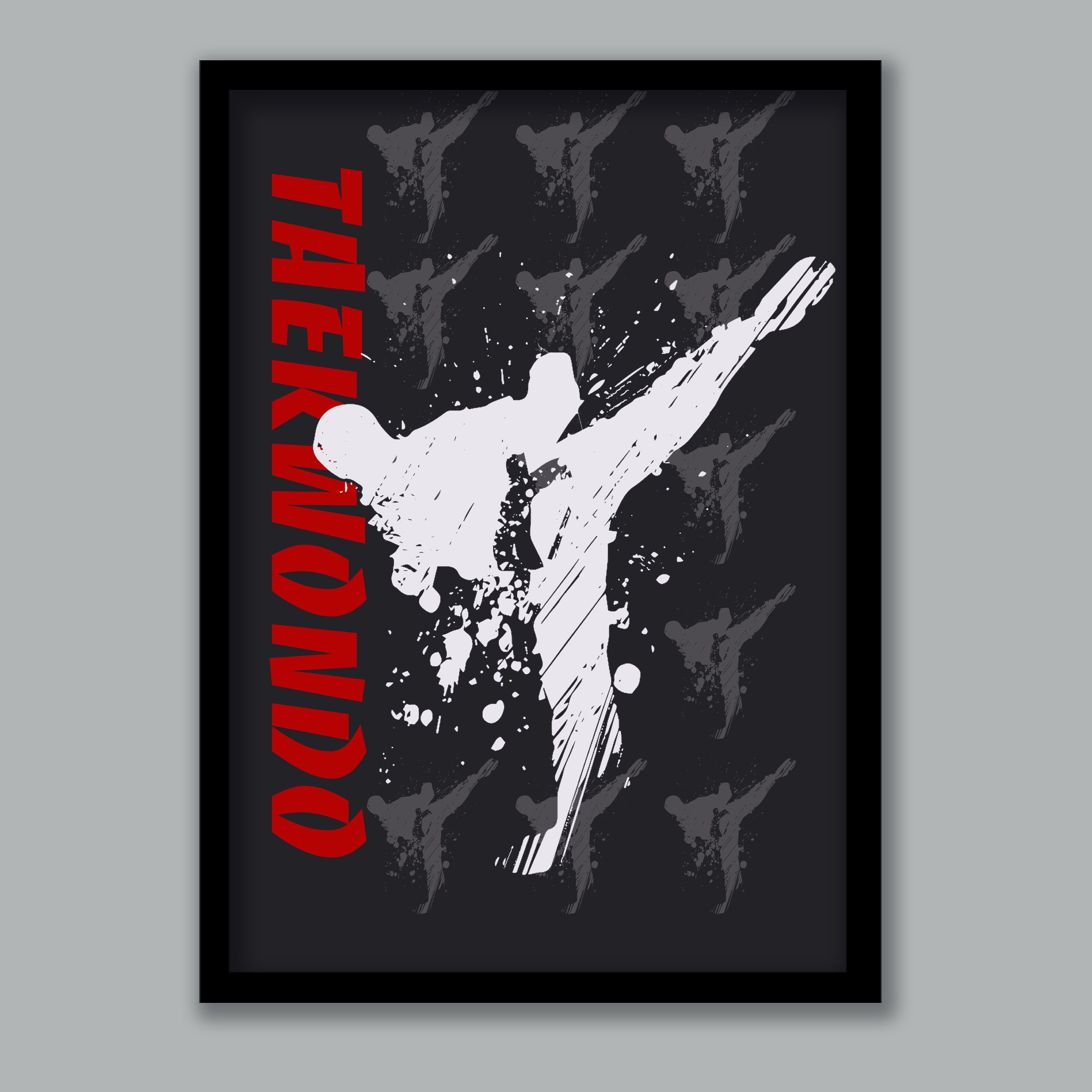 تابلو مدل تکواندو Taekwondo کد LA-G10203