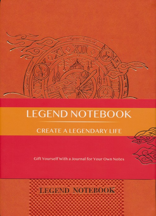 دفتر یادداشت خط دار LEGEND (نارنجی) - ناشربوک | خرید آنلاین کتاب