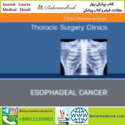 Thoracic Surgery Clinics Volume 32 Issue 1 to 4 2022 TRUE