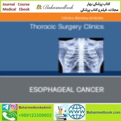 Thoracic Surgery Clinics Volume 32 Issue 1 to 4 2022 TRUE