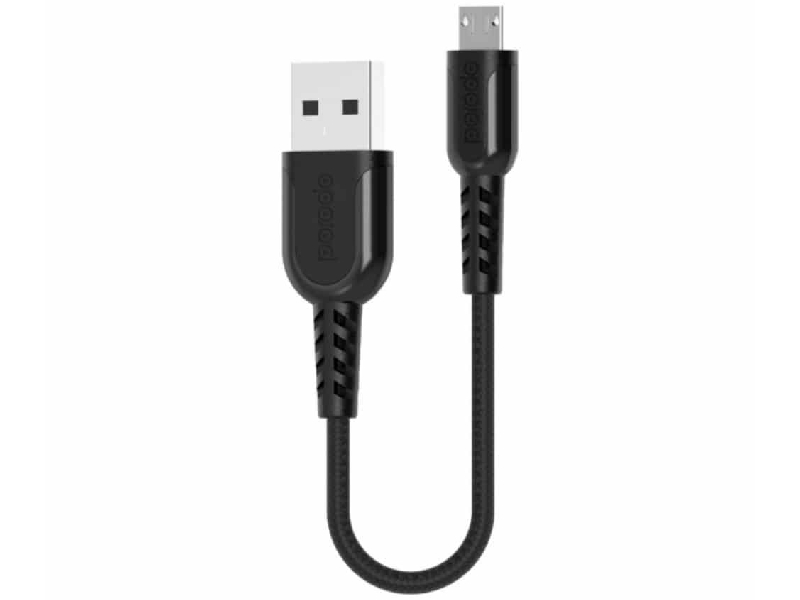 کابل پاوربانکی میکرو یو اس بی پرودو مدل PD-MMETRP025 به طول 0.25 متر
