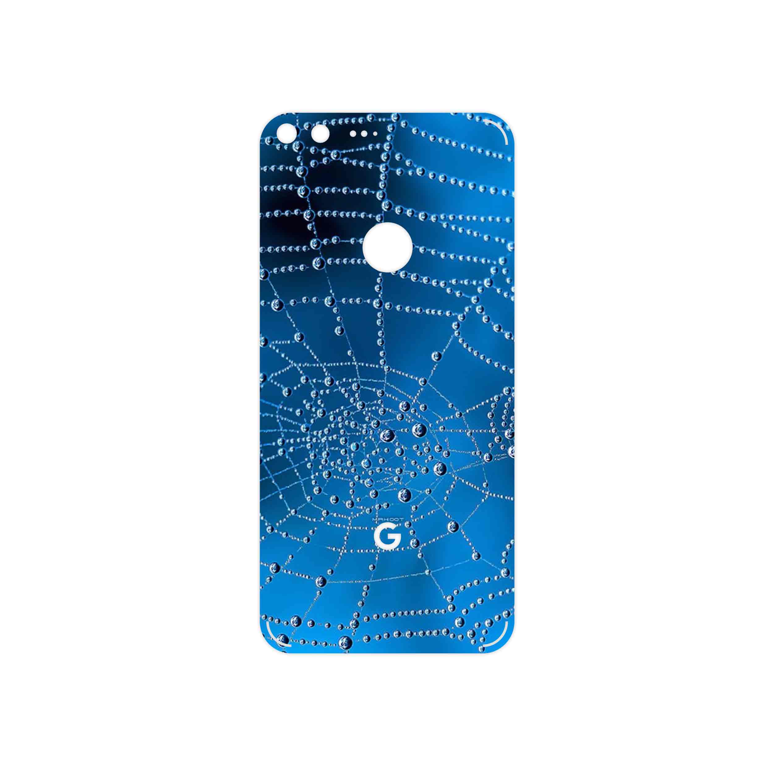 برچسب پوششی ماهوت مدل Spider web مناسب برای گوشی موبایل گوگل Pixel