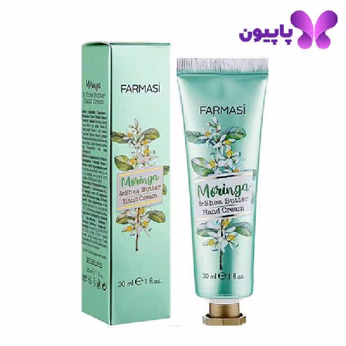 کرم دست مورینگا و شی باتر فارماسی