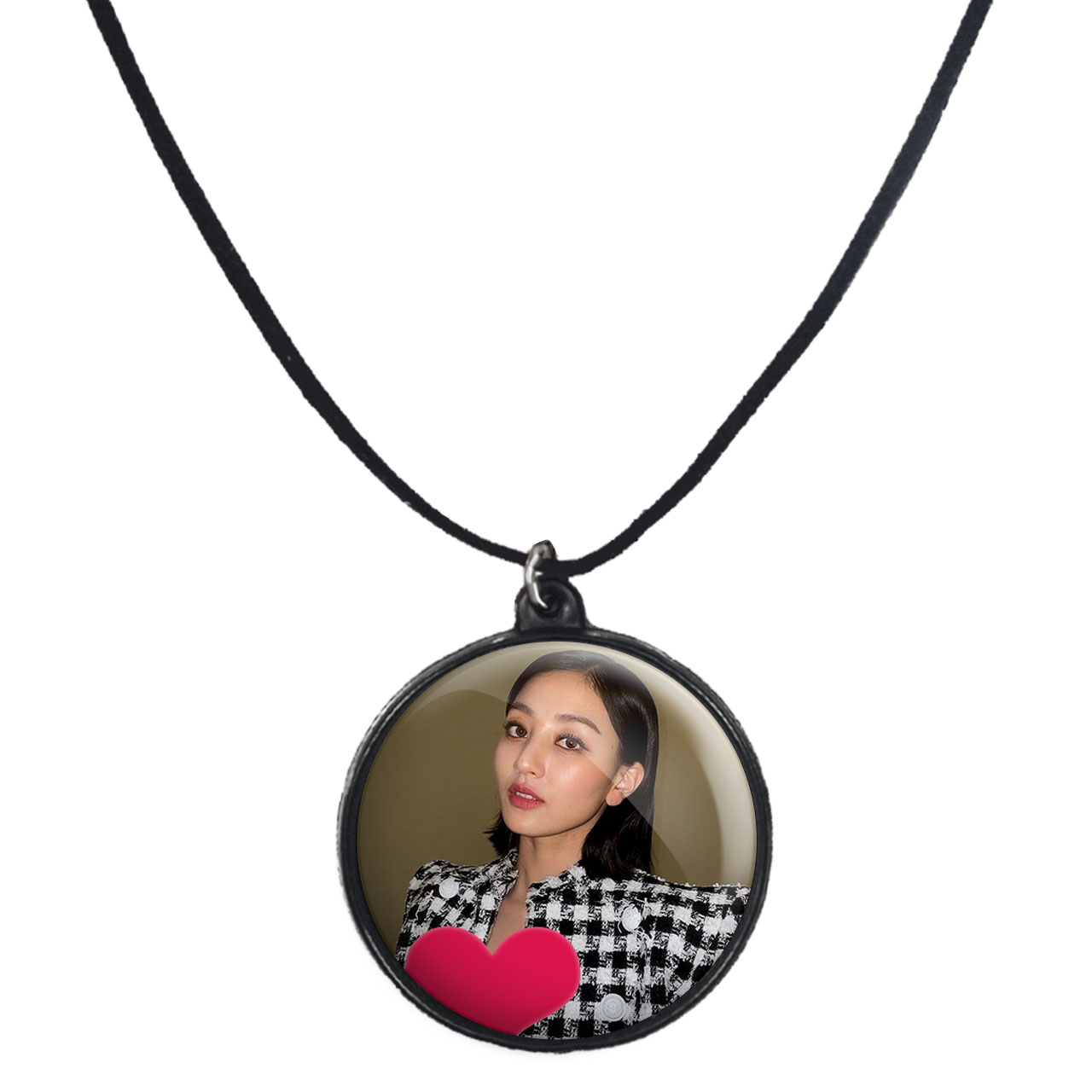 گردنبند پرمانه طرح تو ایس کد pmb.18371 مدل دو طرفه