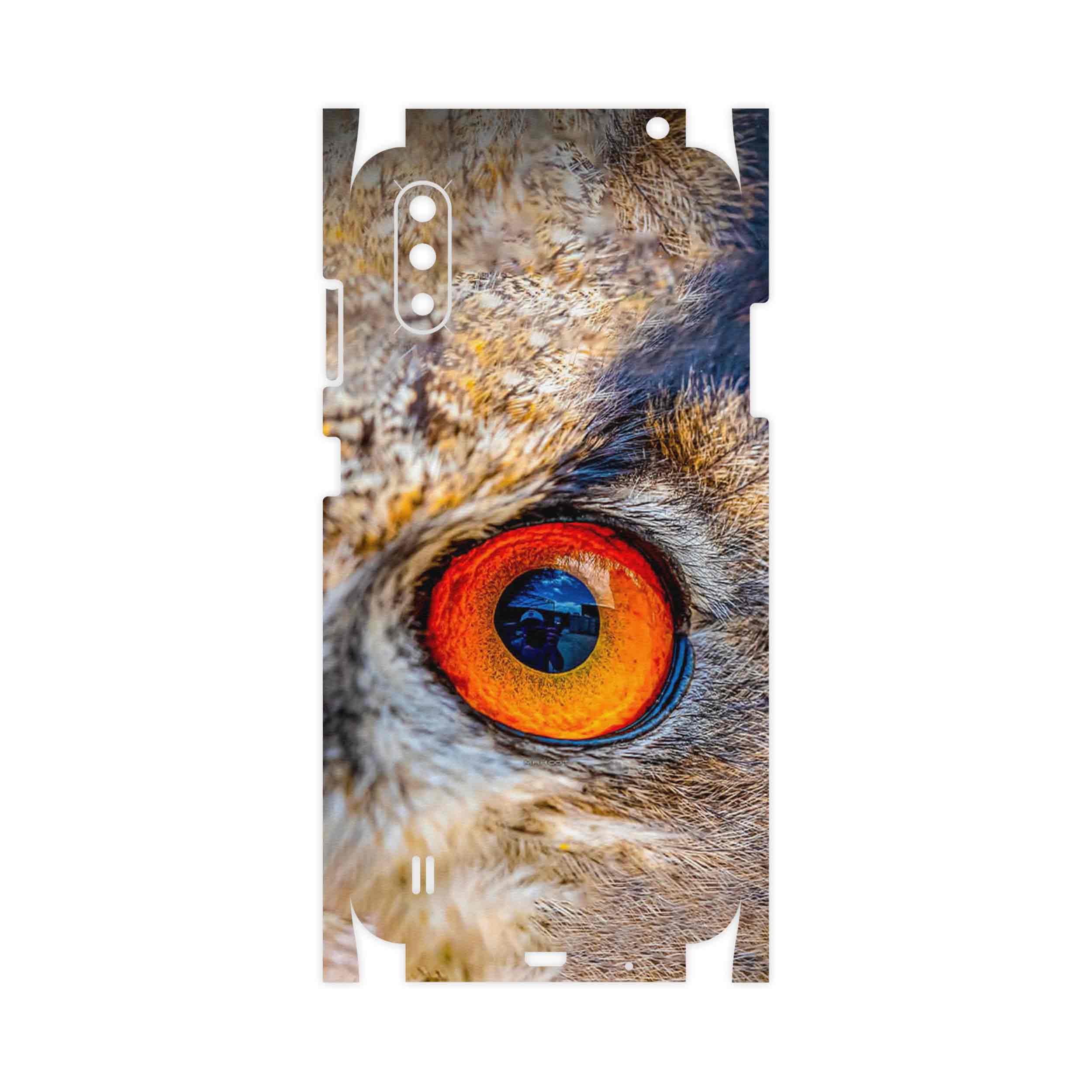 برچسب پوششی ماهوت مدل Owl eyes-FullSkin مناسب برای گوشی موبایل سامسونگ Galaxy A01