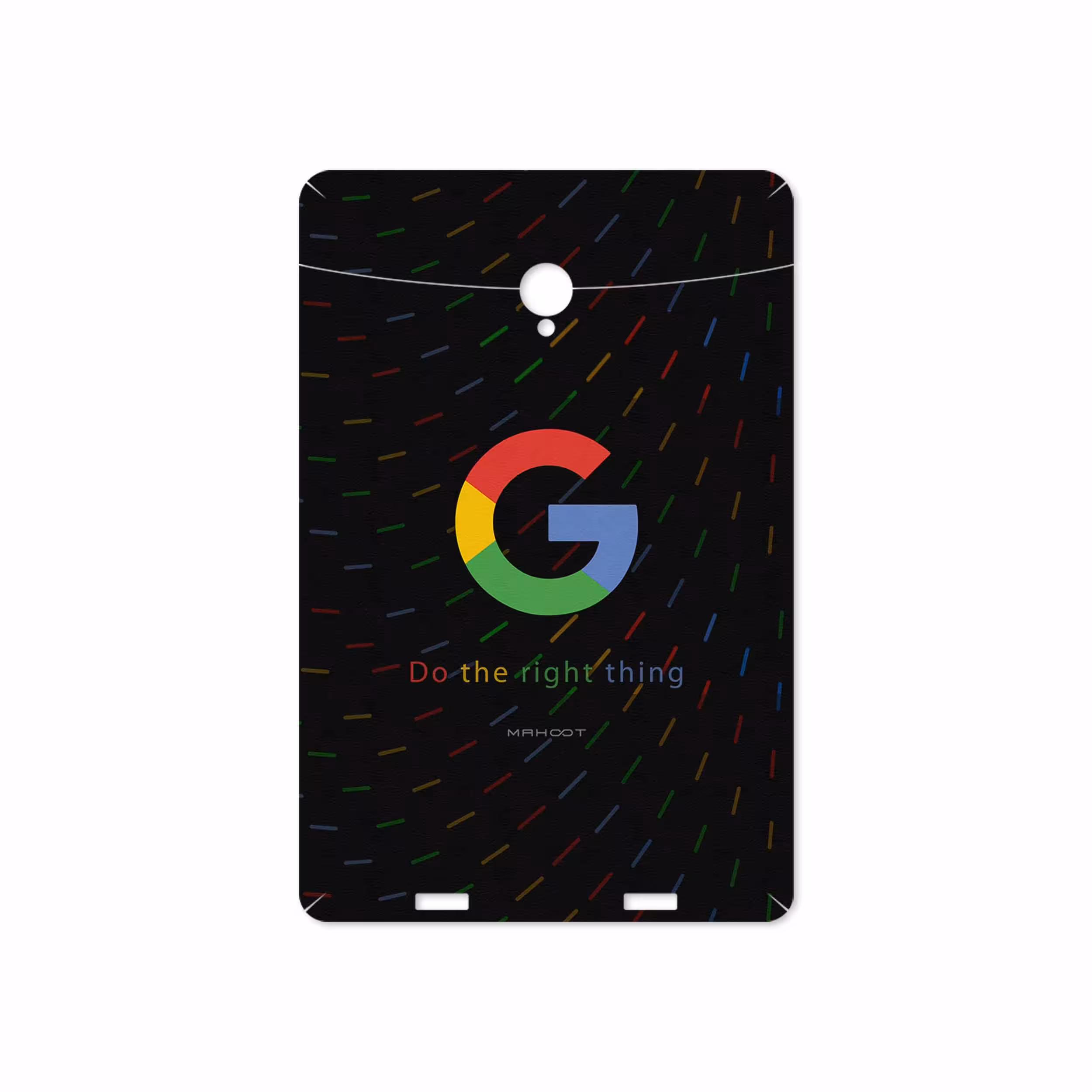برچسب پوششی ماهوت مدل Google-Logo مناسب برای تبلت وریکو Unipad