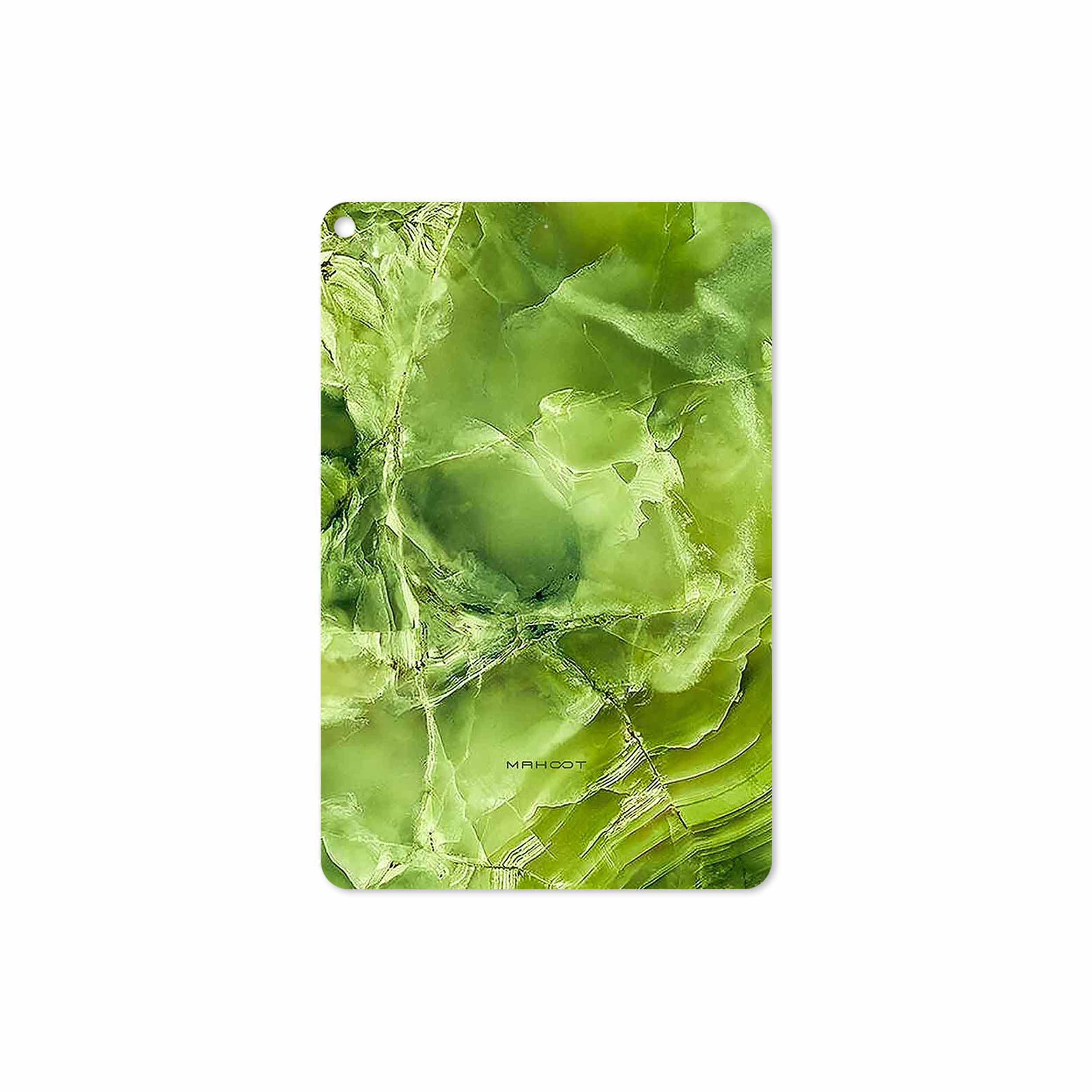 برچسب پوششی ماهوت مدل Green Crystal Marble مناسب برای تبلت اپل iPad mini (GEN 5) 2019 A2133