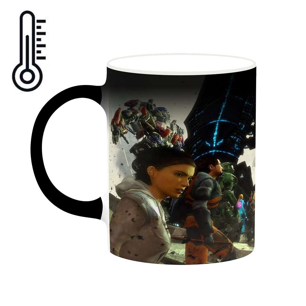 ماگ حرارتی کاکتی طرح فانتزی مدل mgh20555