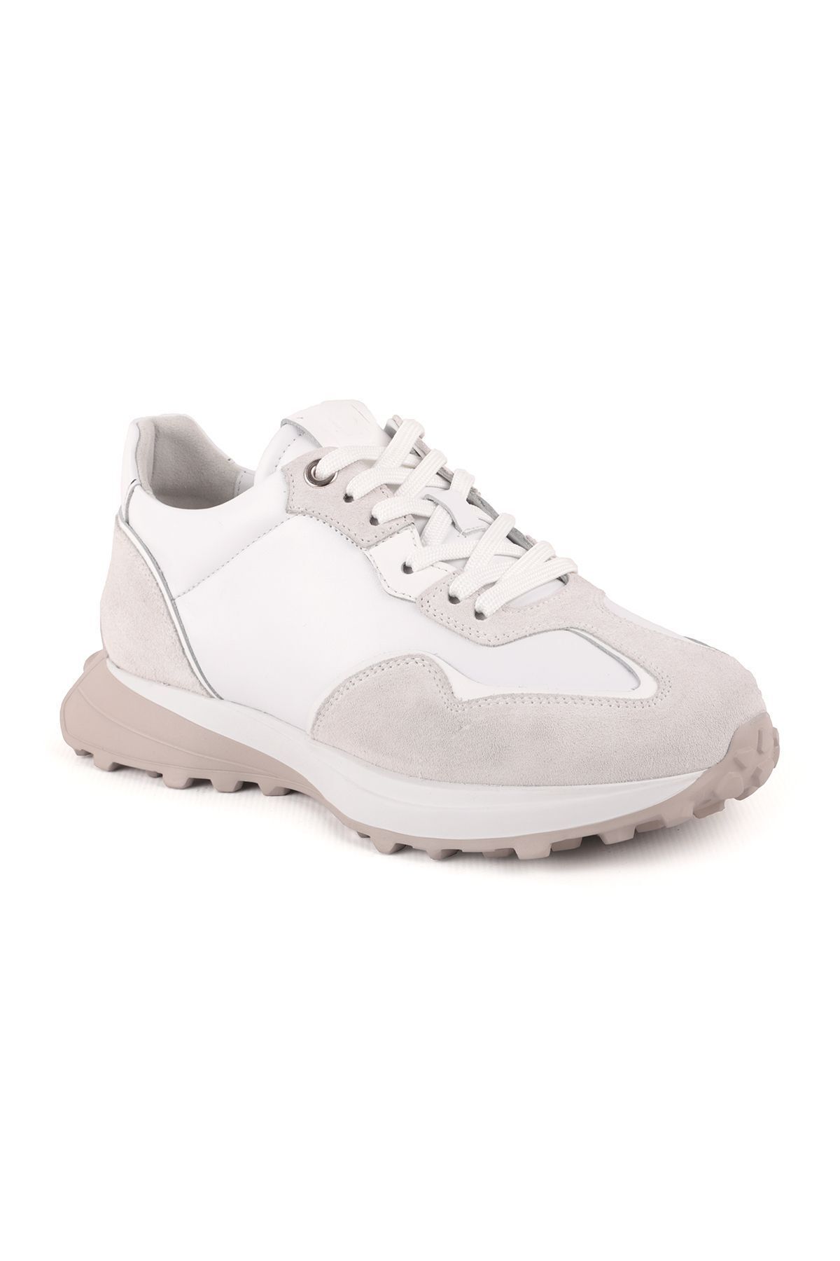 کفش های کژوال سفید مردانه اورجینال Libero