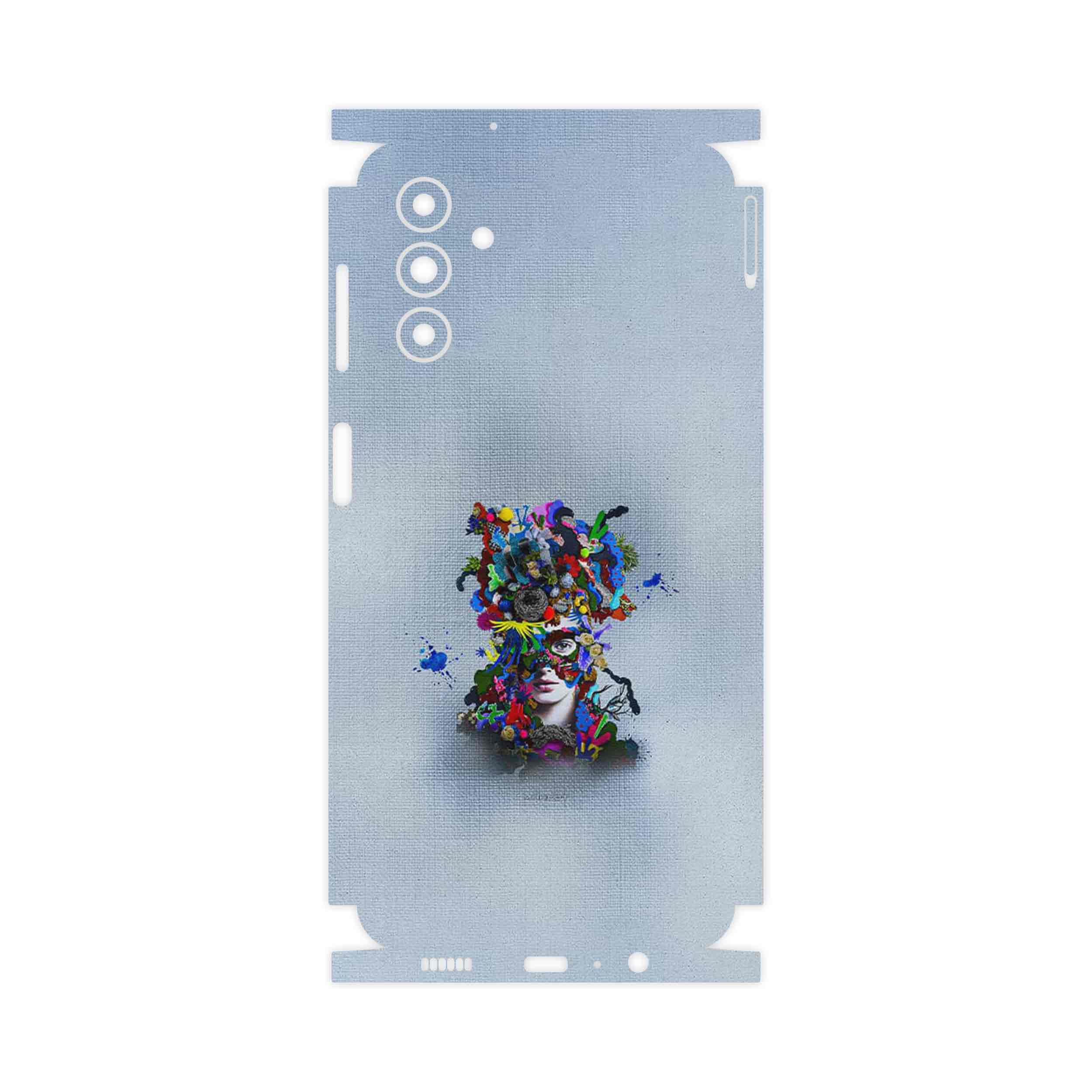 برچسب پوششی ماهوت مدل Collage of surreal Portrait of Women 4-FullSkin مناسب برای گوشی موبایل سامسونگ Galaxy A04s