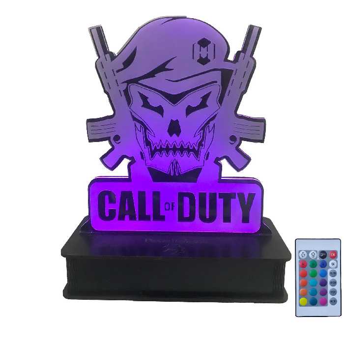 آباژور رومیزی مدل کالاف دیوتی ریموت دار