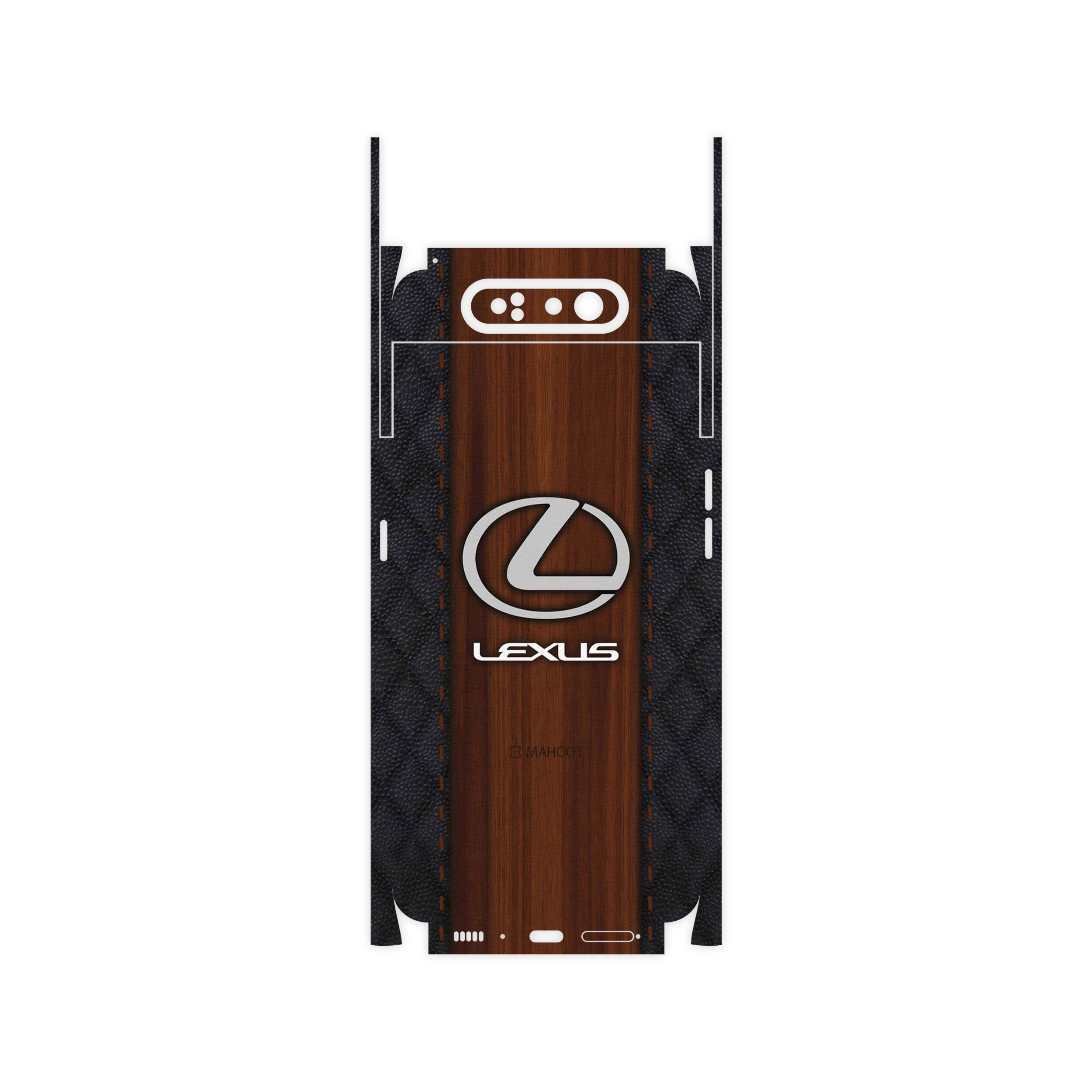 برچسب پوششی ماهوت مدل Lexus-FullSkin مناسب برای گوشی موبایل سامسونگ Galaxy A80