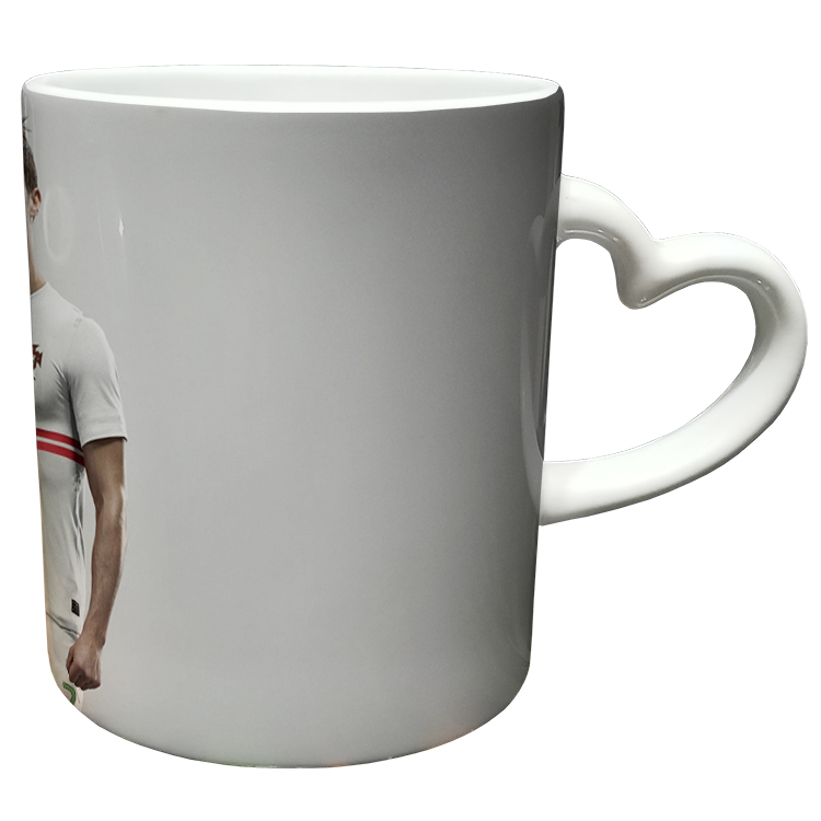 ماگ مدل دسته قلبی طرح رونالدو کد 274