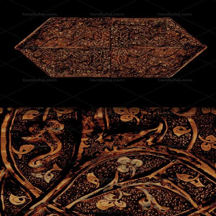 طرح کتیبه قدیمی | گرافیک با طعم تربچه