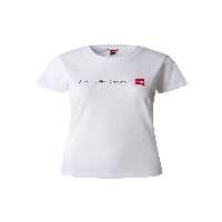 تی شرت سفید زنانه Tee eu Neverstopexploring S s The North Face