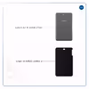 برچسب پوششی ماهوت مدل Graphite Buffalo Leather مناسب برای تبلت لنوو A7-50 A3500 2014