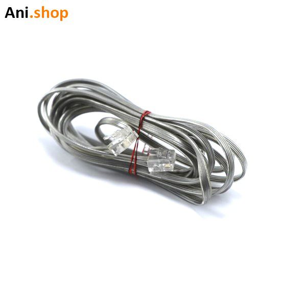 سیم تلفن سوکت دار 1 متری