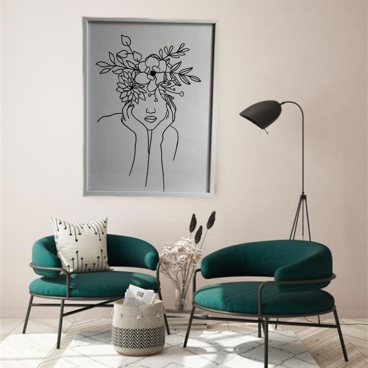 تابلوی مینیمال 