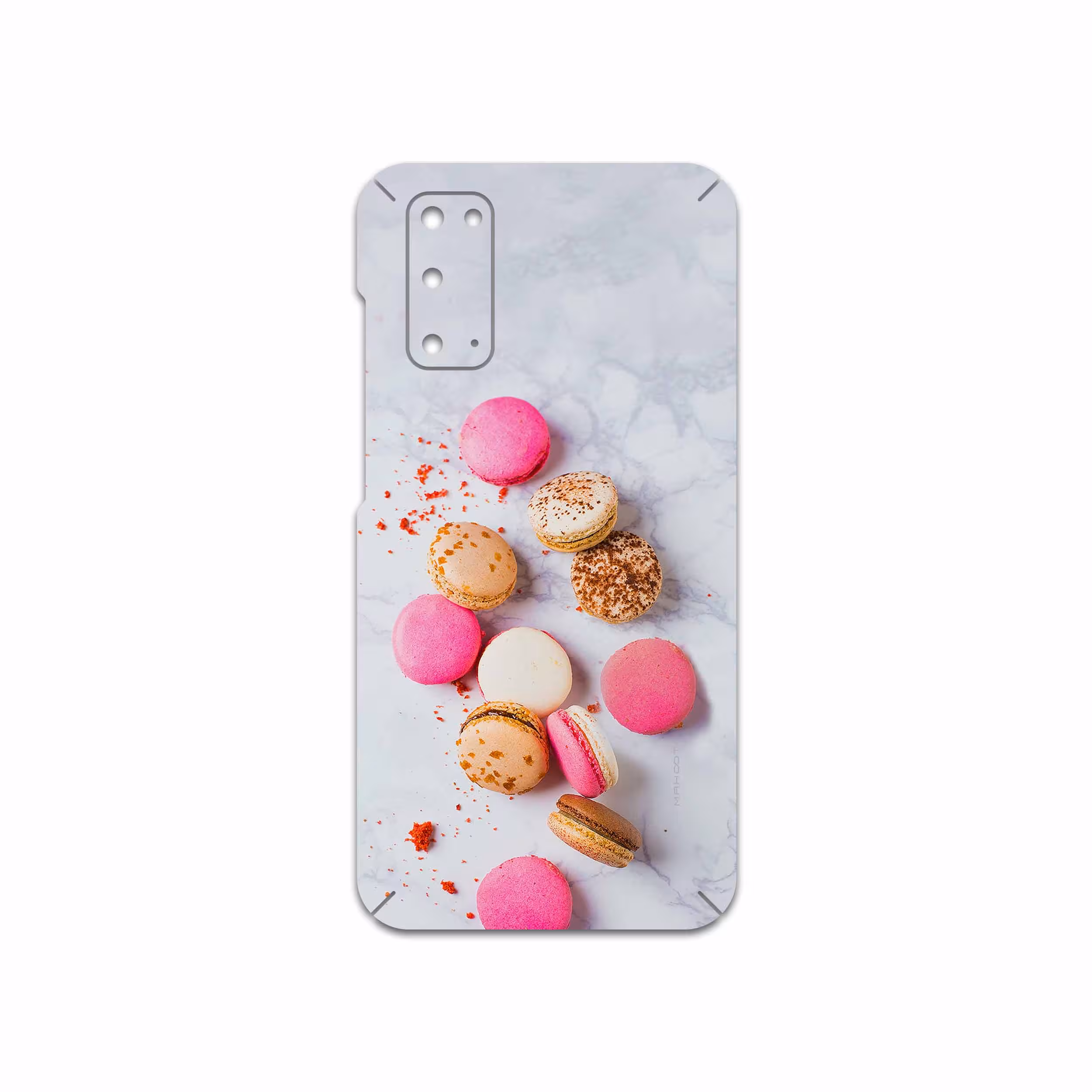 برچسب پوششی ماهوت مدل Macaron cookie مناسب برای گوشی موبایل سامسونگ Galaxy S20