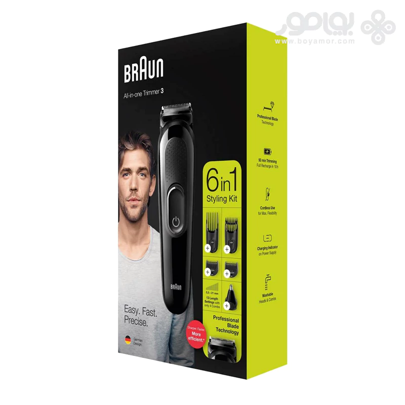 ریش تراش پیرایشگر براون 6 کاره مدل MGK3220