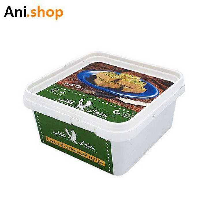 حلوا شکری پسته ای عقاب 250 گرم