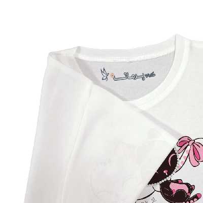 تی شرت بچگانه پرمانه طرح حیوانات بامزه کد pmt.6030