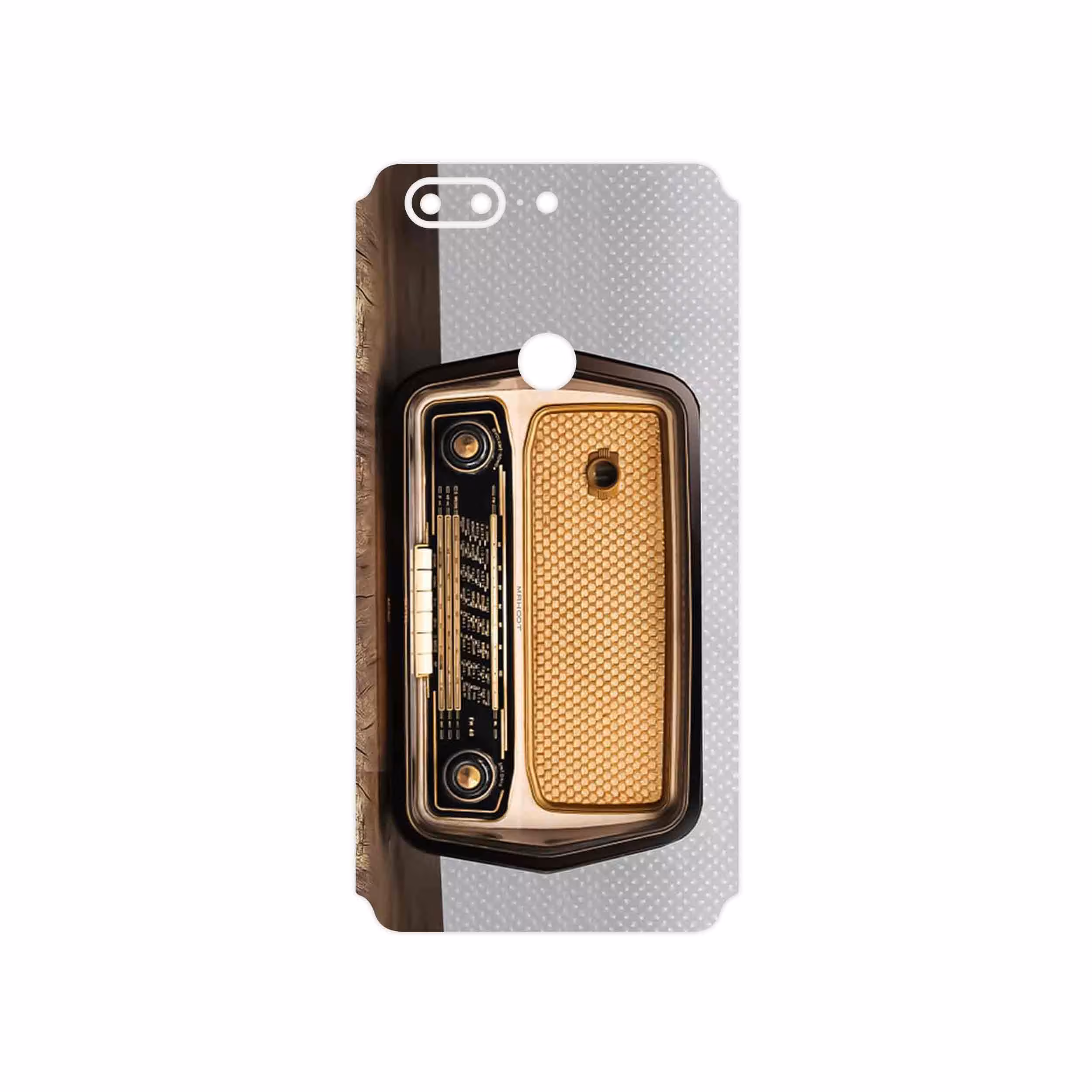 برچسب پوششی ماهوت مدل Radio Nostalgia مناسب برای گوشی موبایل وان پلاس 5T