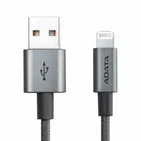 کابل تبدیل USB به لایتنینگ ای دیتا مدل Braided Sync And Charge طول 1 متر