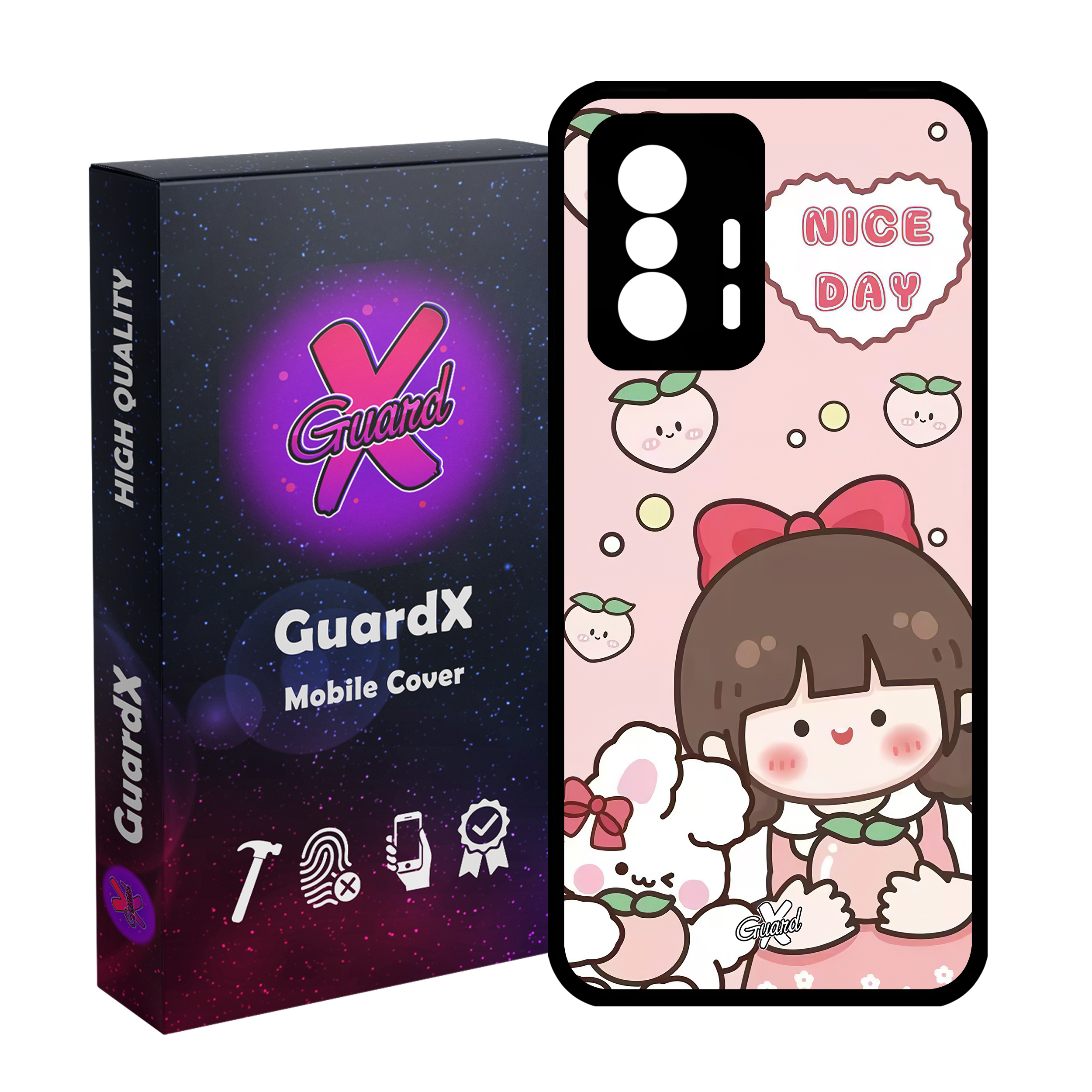 کاور گارد ایکس طرح دختر مدل Glass10522 مناسب برای گوشی موبایل شیائومی 11T Pro / 11T