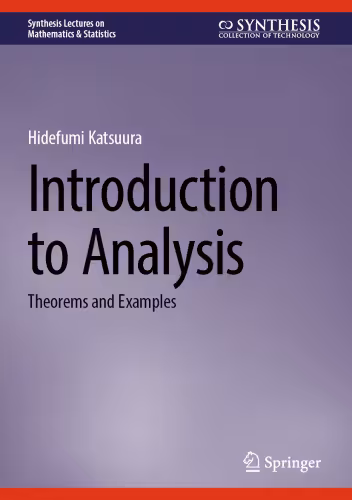 خرید و دانلود نسخه کامل کتاب Introduction to Analysis: Theorems and Examples