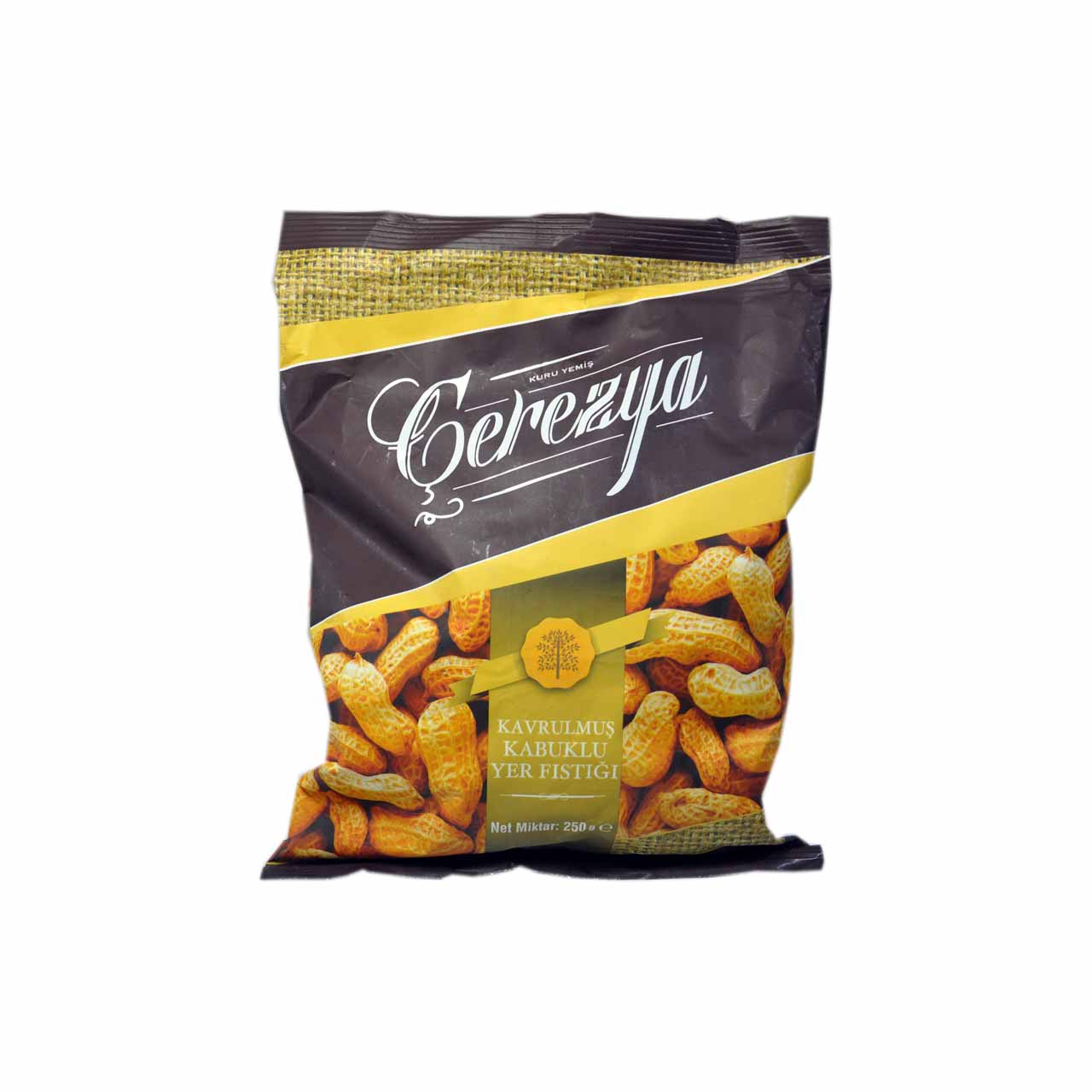 بادام زمینی با پوست 250 گرم