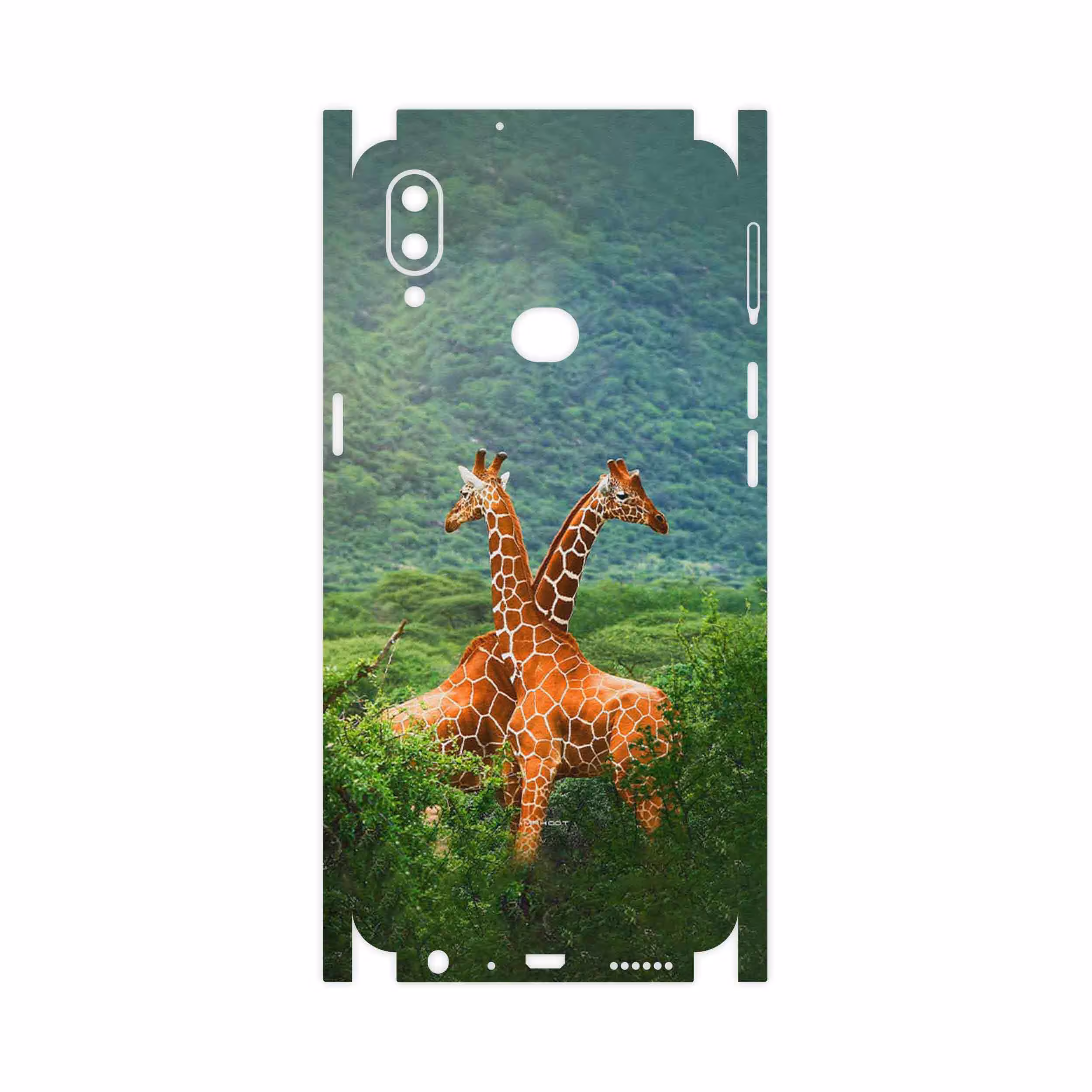 برچسب پوششی ماهوت مدل Giraffe-FullSkin مناسب برای گوشی موبایل سامسونگ Galaxy A10s