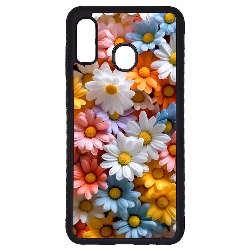 کاور طرح گل کد G-205 مناسب برای گوشی موبایل سامسونگ Galaxy A20 / A30 | دیجی قاب دونی