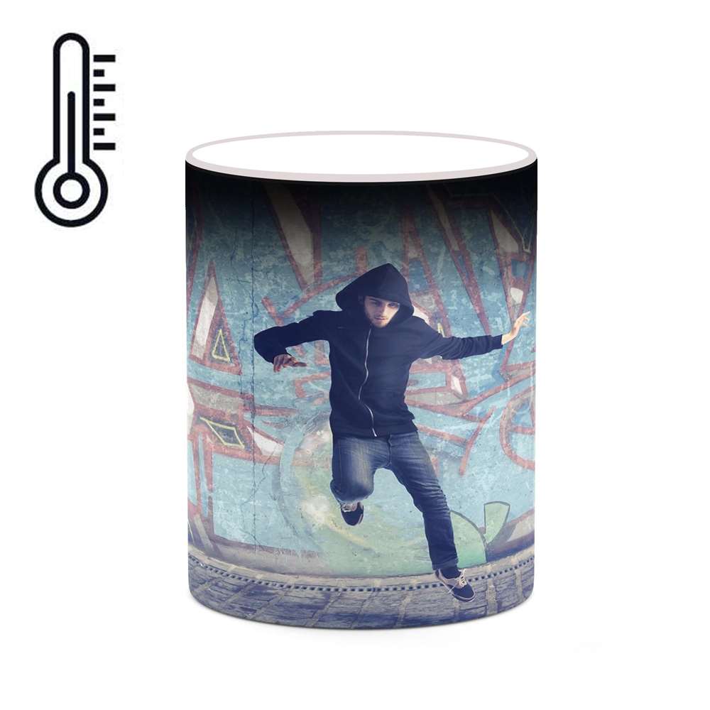 ماگ حرارتی کاکتی طرح Grafiti مدل mgh20492