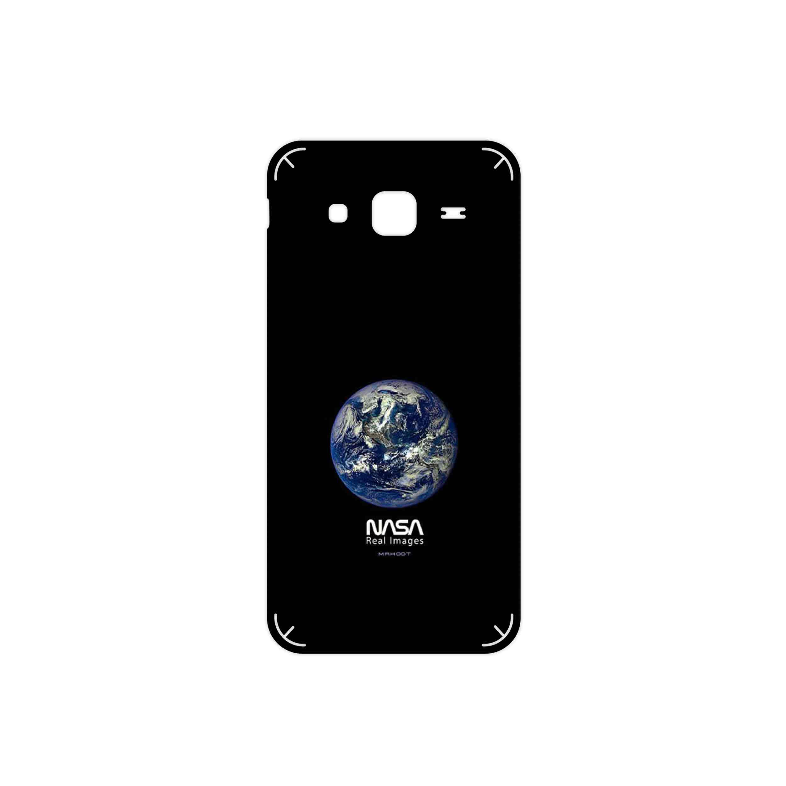 برچسب پوششی ماهوت مدل NASA Home Earth مناسب برای گوشی موبایل سامسونگ Galaxy J5