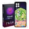 کاور گارد ایکس طرح Rick and Morty مدل Glass10190 مناسب برای گوشی موبایل سامسونگ Galaxy A12