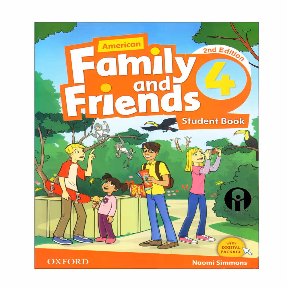 کتاب Family and Friends 4 اثر Naomi Simmons انتشارات الوندپویان