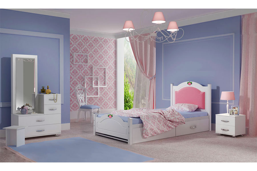 تخت خواب یک نفره آسنات