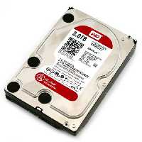هارد سه ترابایت وسترن قرمز مدل HDD 3 TB RED WD30EFRX (استوک کارکرد کمتر از 3 سال)