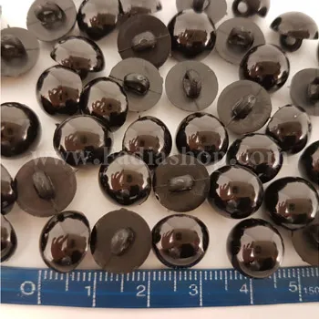 دکمه فندقی 20 مشکی