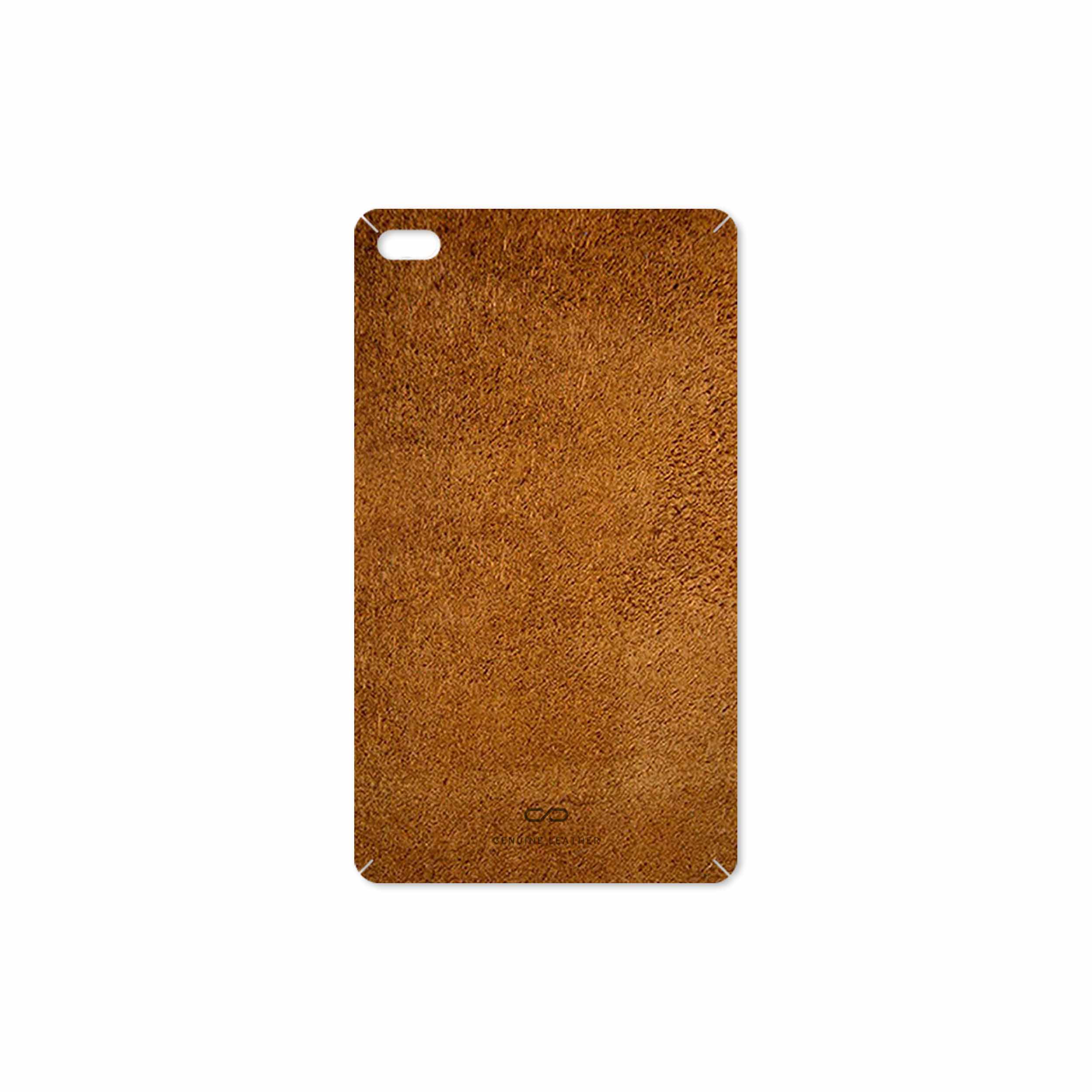 برچسب پوششی ماهوت مدل Brown-Chamois-Leather مناسب برای تبلت لنوو E7