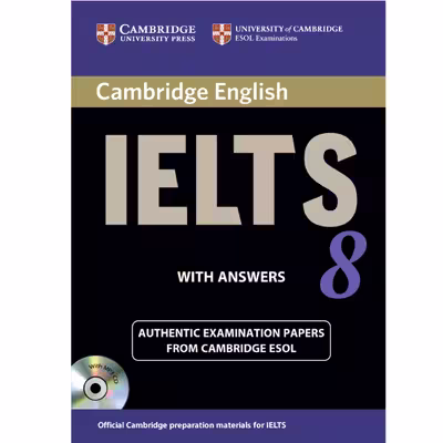 کتاب IELTS Cambridge 8 اثر جمعی از نویسندگان انتشارات هدف نوین