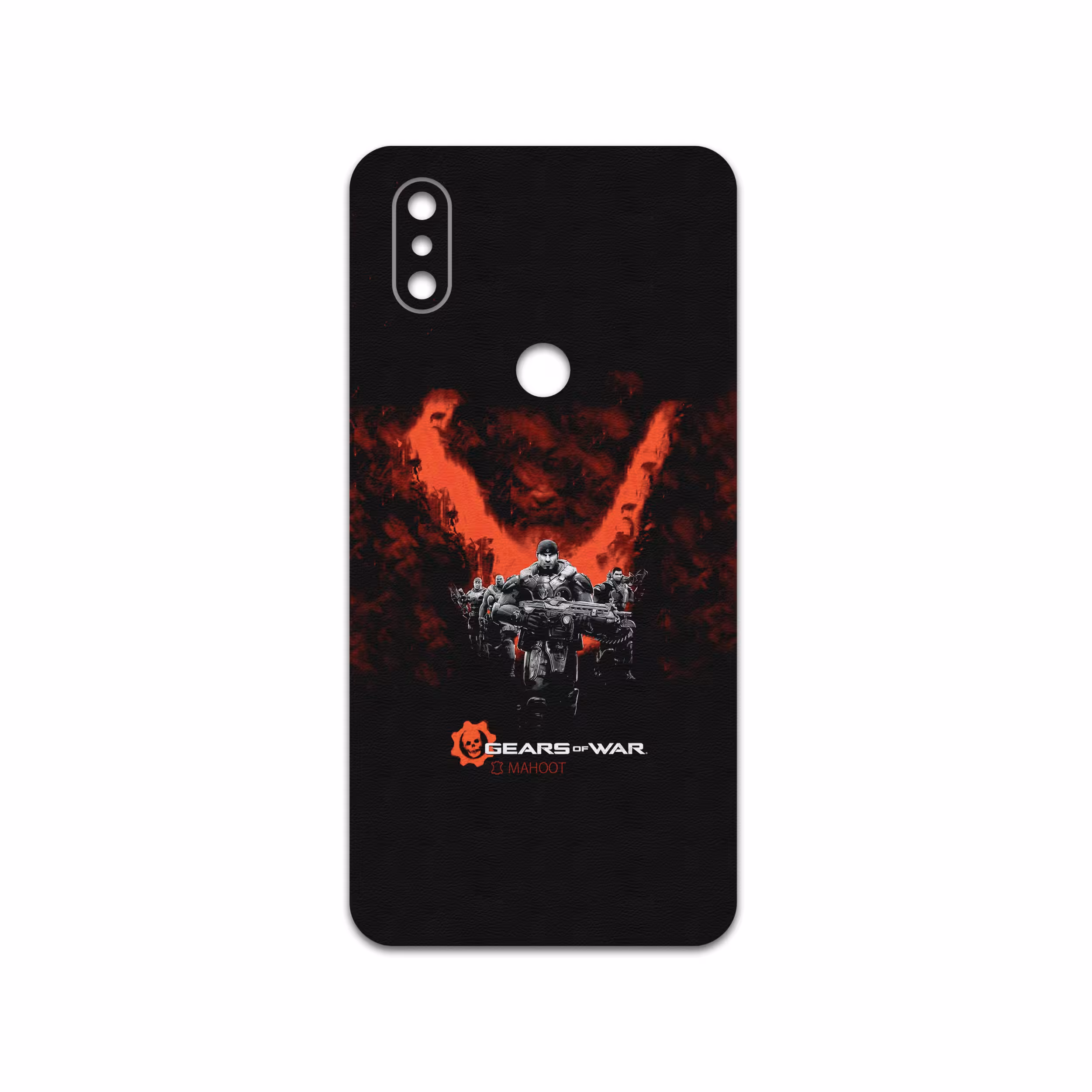 برچسب پوششی ماهوت مدل GEARS-OF-WAR-Game مناسب برای گوشی موبایل شیائومی Mi Mix 3