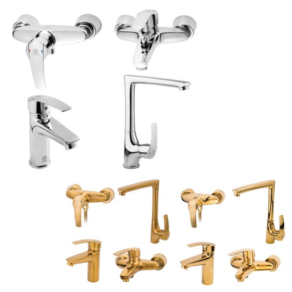 ست چهار تکه شیرآلات قهرمان بهادر