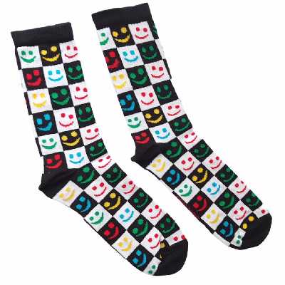 جوراب چتیک مدل لبخند و شادي