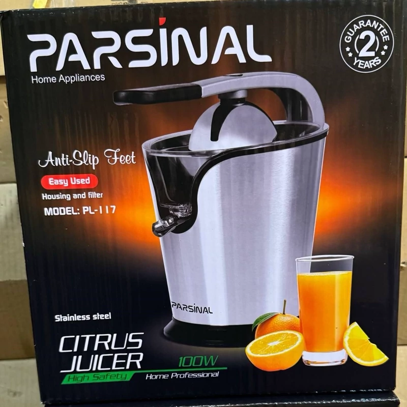 آبمیوه گیر برقی ضمانتی شرکتی مناسب انواع میوه و مرکبات