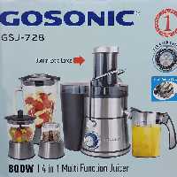 آبمیوه گیری 4 کاره برند گوسونیک مدل GSJ-728