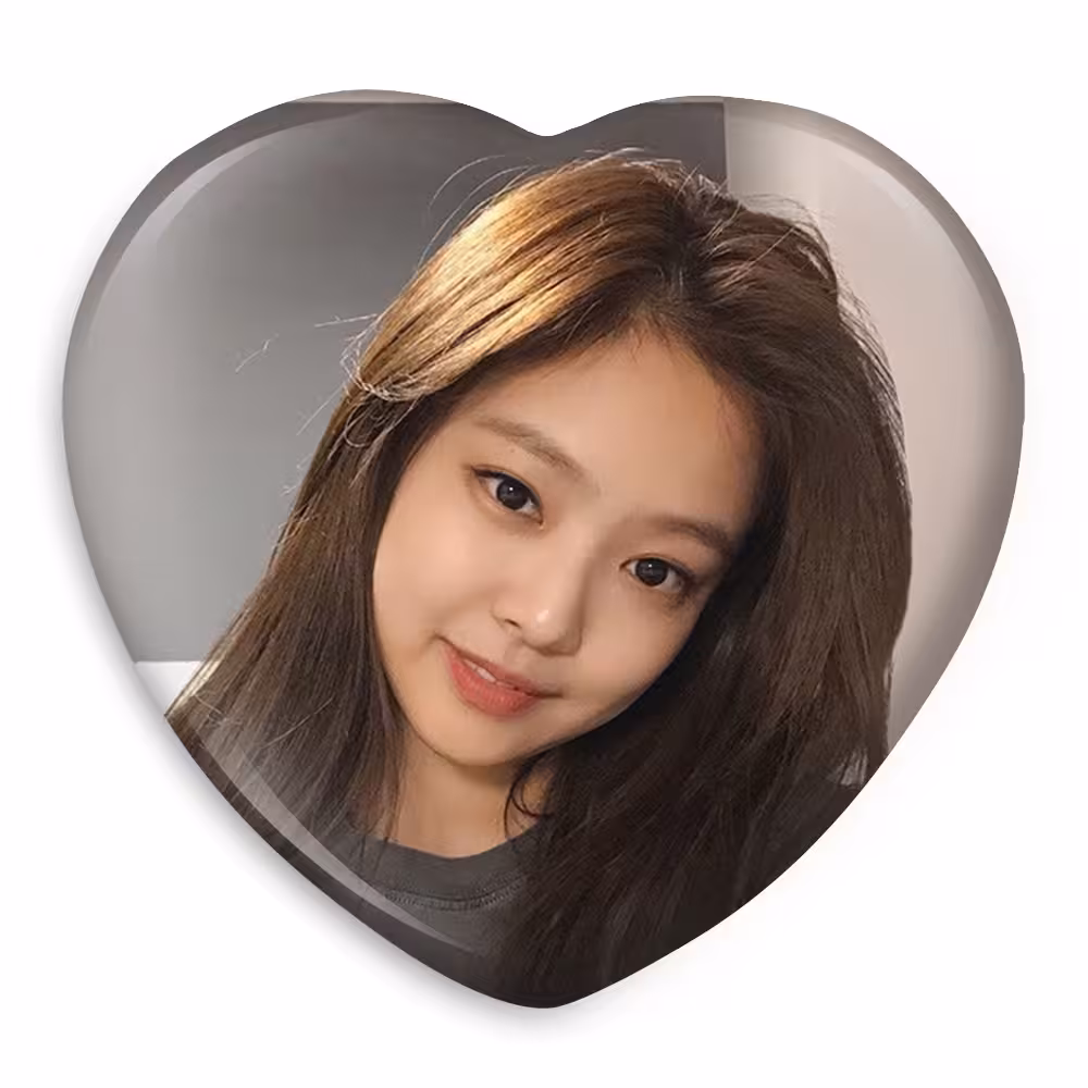 پیکسل خندالو طرح جنی گروه موسیقی بلک پینک مدل قلبی کد 2991