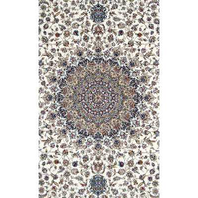 فرش ماشینی افرند کد afrand_24500 زمینه کرم