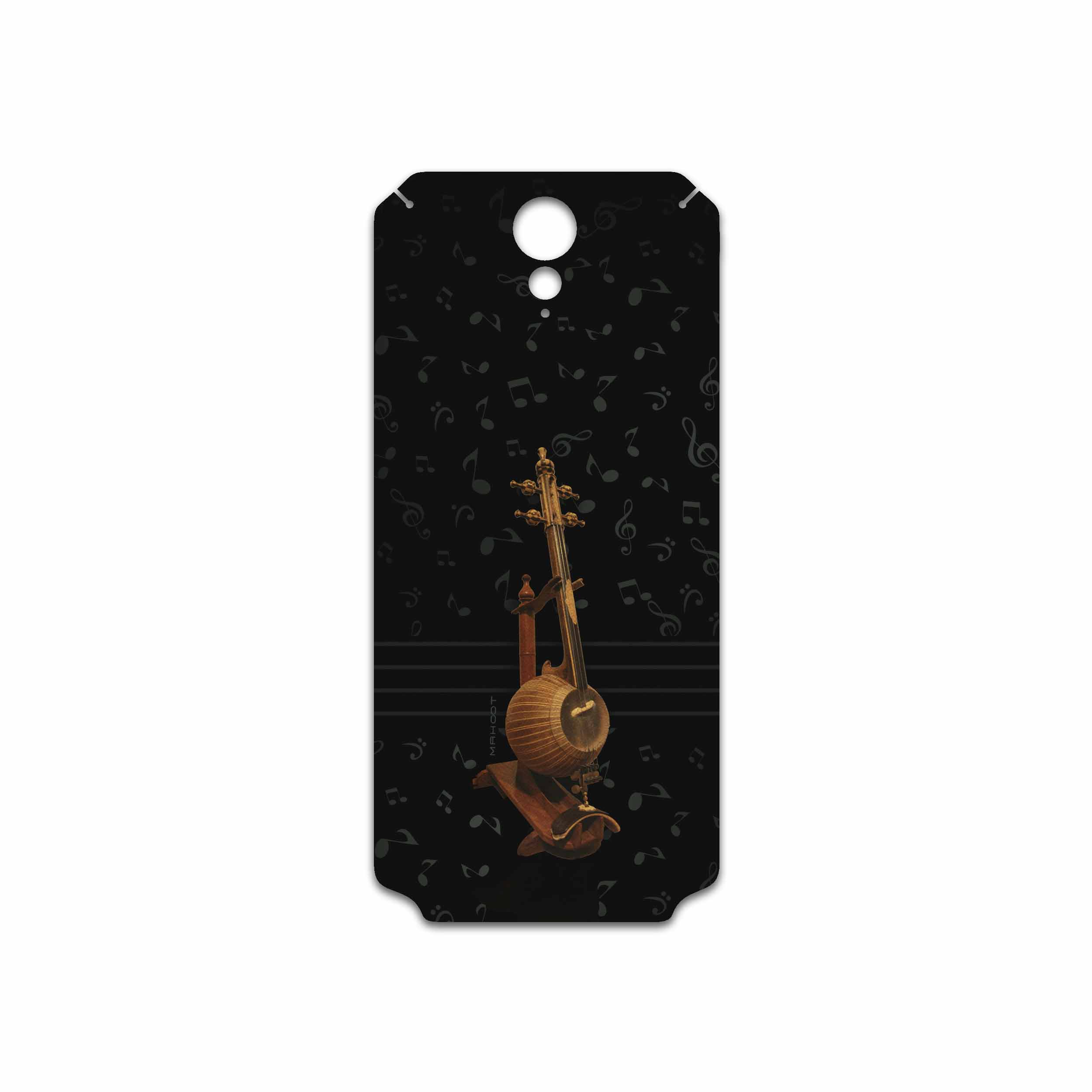برچسب پوششی ماهوت مدل Persian Fiddle Instrument مناسب برای گوشی موبایل اچ تی سی Desire 620